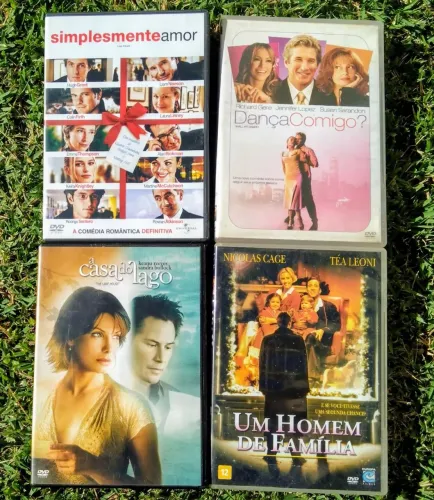 Lote DVD 5 - Simplesmente amor, dança comigo, casa do lago, um homem de família