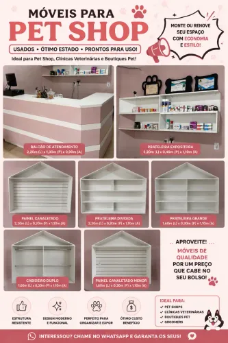 Vendo moveis para seu negócio!