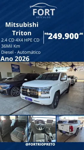 Mitsubishi TRITON HPE 2.4 CD 4X4 TB Diesel Aut. 2026
