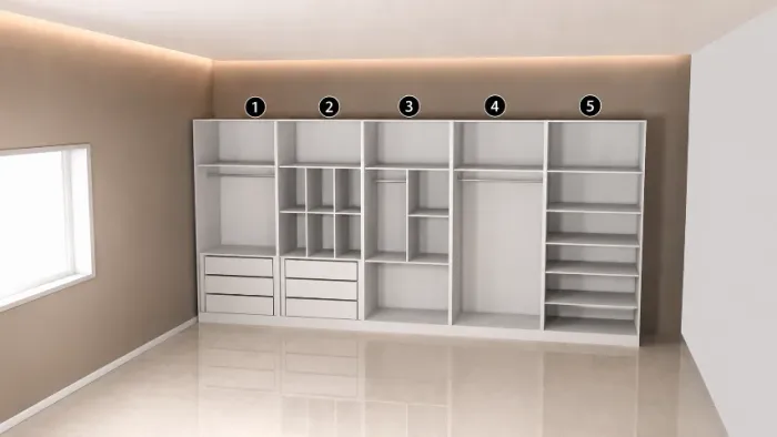 Closed /Guarda Roupa Modular de Fábrica- 70% Mais Barato