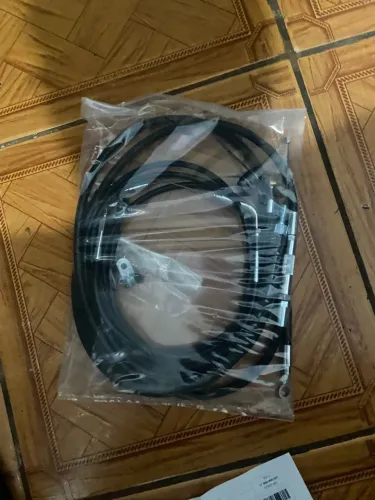 Guidão ryno 14? tubo de 1.1/4? com cabos - Harley Davidson HD Fatboy