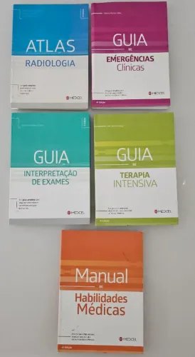 Guias e manuais Medcel. Emergência, habilidades médicas, UTI e interpretação de exames