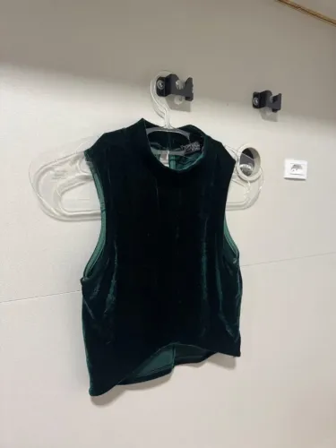 Cropped Veludo Verde - Marca ClockHouse - PP