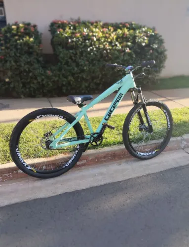Bicicleta Gios 4trix verde água