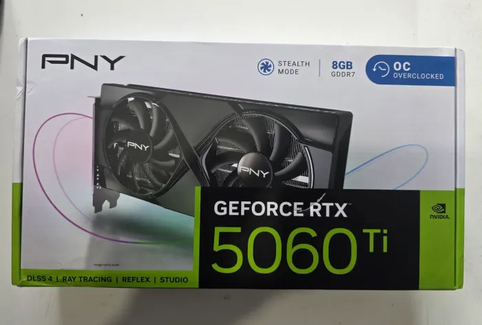 PLCA DE VÍDEO RTX 5060 TI 8GB NOVA LACRADA