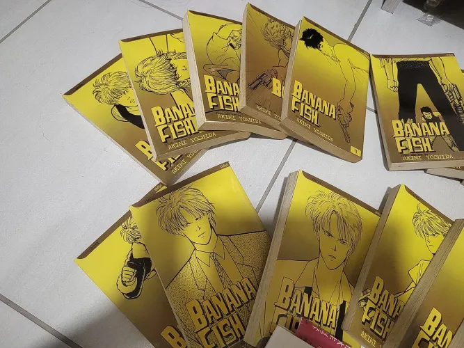 Banana Fish Edição Inglesa Vol 1 a 19(Completa)
