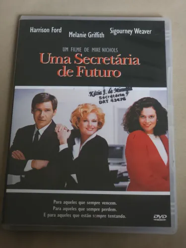 Uma Secretária de Futuro, com Melanie Griffith e Harrison Ford, DVD Original (Dublado)