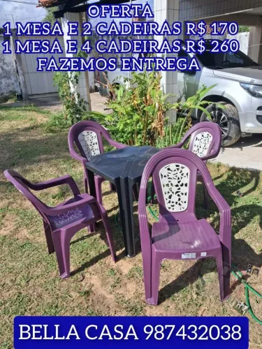 MESA TAMPO PRETO