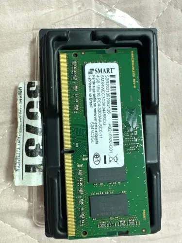 Memória RAM 4GB DDR4 3200MHz para notebook