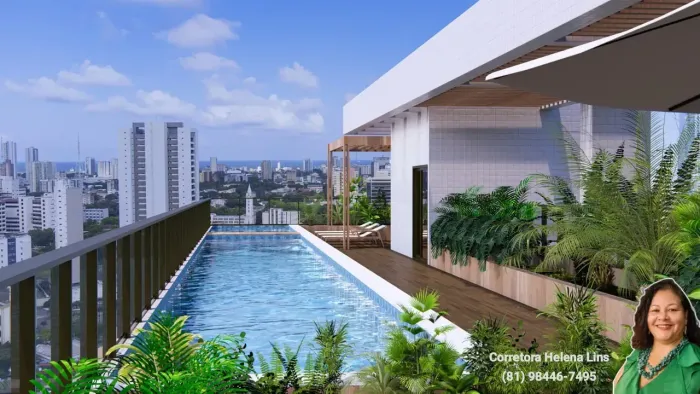 Apartamento com 2 quartos em frente a Praça Oswaldo Cruz - Recife - PE