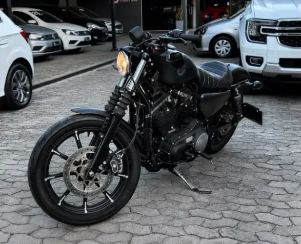 Harley Davidson 883 Iron 2020 ( Único dono+ Menor Km Anunciado no Br+ Sem detalhes )
