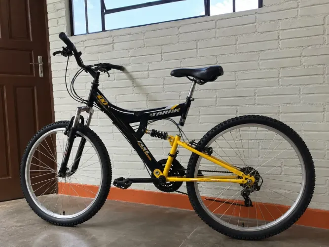 Bicicleta Mountain Bike Tk3 Track Tb 100xs Preto / Amarela (Usado)