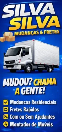 Mudança e frete com ou sem ajudantes. 