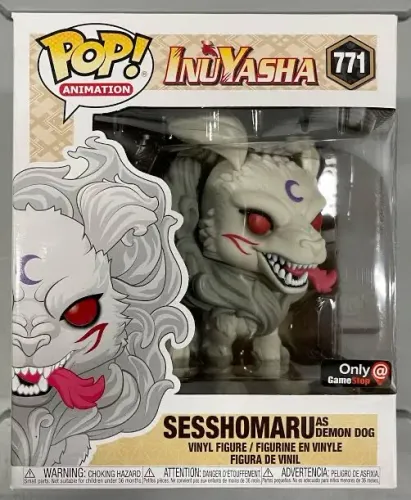 Funko Pop! Inuyasha: Sesshomaru as Demon Dog Gamestop Exclusive #771