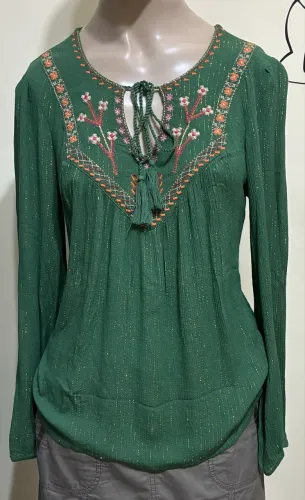 Bata feminina estilo indiano PP Nova