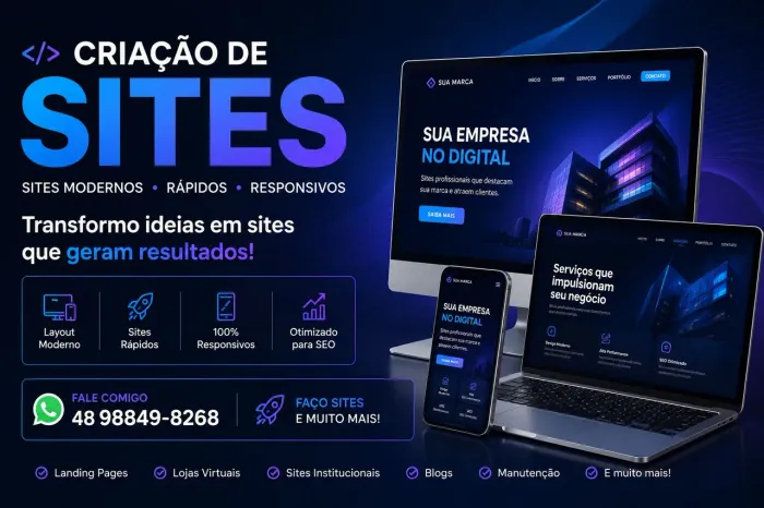 Criação de Sites profissionais
