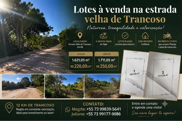 Vende-se lotes na estrada velha de Trancoso n