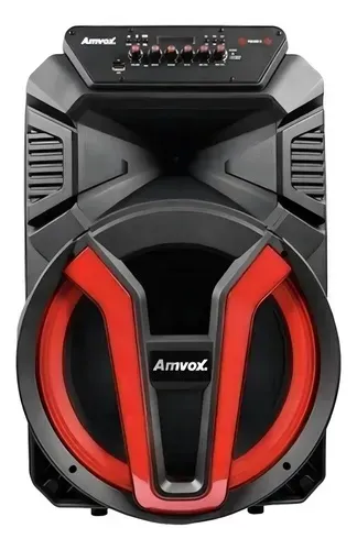 Caixa Amplificada Bluetooth Aca 780 Vulcano 700w Amvox Cor Preto
