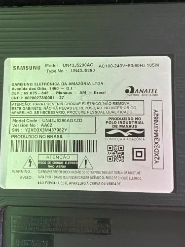 Tv Samsung 43 polegadas smart 