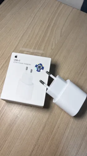 FONTE CARREGADOR APPLE USB-C 20W ORIGINAL E COM GARANTIA DE 90 DIAS!