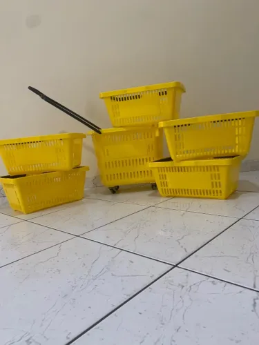 cestas de compras 6 unidades 