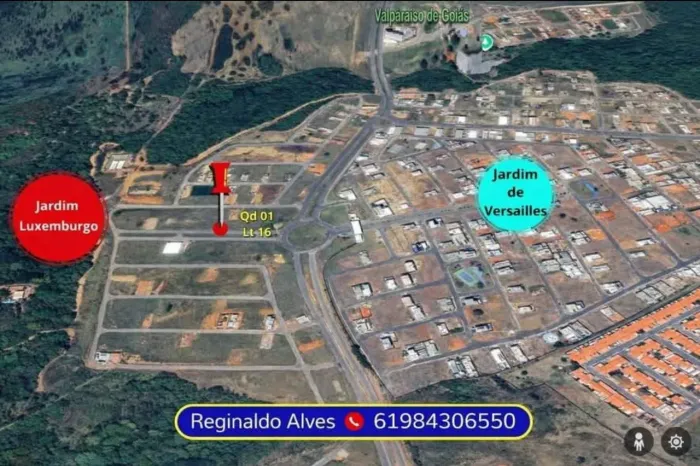 Vendo Terreno Valparaíso Jardim Luxemburgo