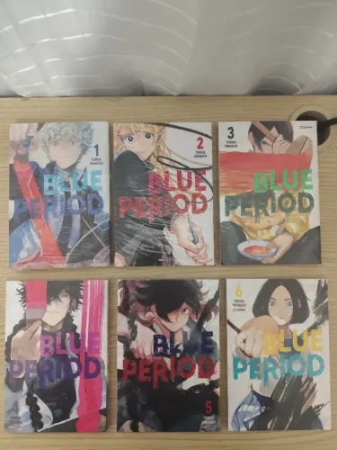 Coleção manga BLUE PERIOD vol 1 ao 7 + brinde 