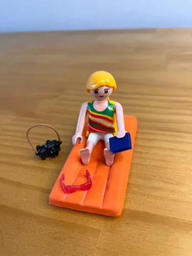 PLAYMOBIL Mulher na PISCINA Mini Figure