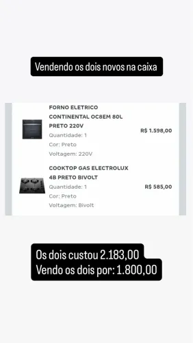 Forno+cooktop