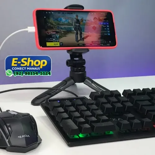 Kit Mobilador Pro Gamer Completo - 5 itens Melhor de Manaus - Entregas 9h as 22h
