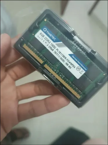 Memória ram ddr3 notebook - 1600mhz