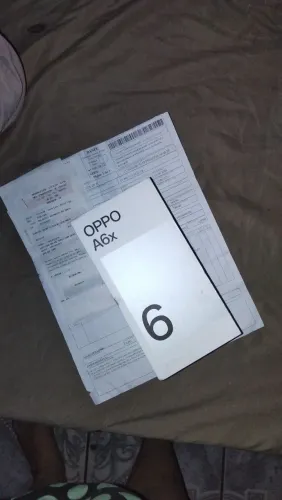 Celular lançamento OppoA6x top novo