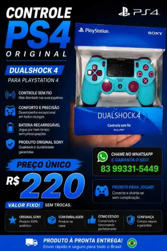 Controle Ps4 Pro top