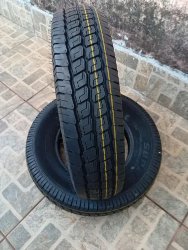 Pneu aro 12 medida 155R12C de carga, entregamos a domicílio. R$ 280,00