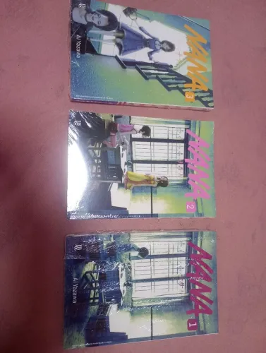 mangás nana volume 1 2 e 3