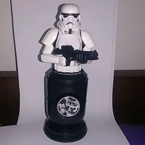 Carimbo Star Wars com boneco em cima - Stormtrooper - 11,5cm de altura