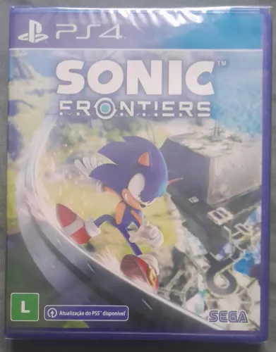 Sonic Frontiers Ps4 Mídia Física Novo Lacrado
