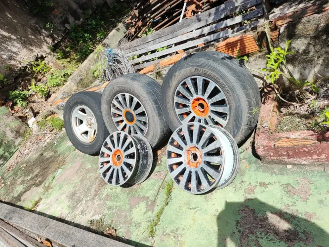 4 rodas aro 17, 5 furos