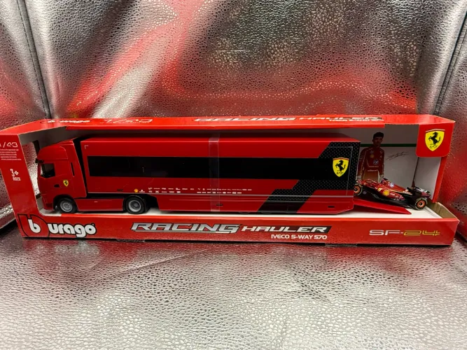 Miniatura Caminhão Transporte F1 2024 Ferrari Sf-24