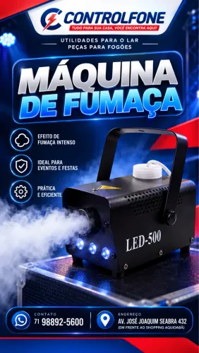 Máquina de fumaça