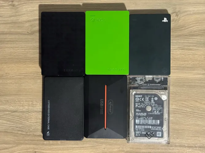 Hd externo 4tb 2tb 1tb