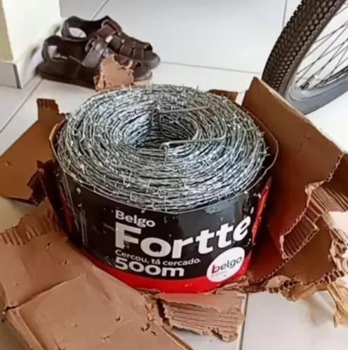 Arame farpado belgo promoção 350