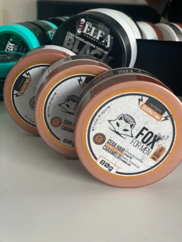 Cera modeladora capilar Caramelo Fox For Men 80g
