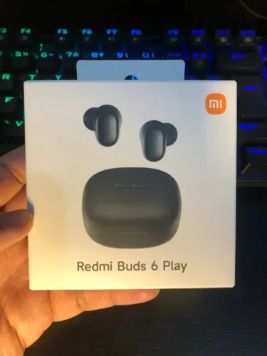 Fone de Ouvido Redmi Buds 6 Play Versão Global