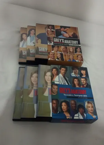 Greys Anatomy box 3 e 5 Terceira e Quinta temporada Original