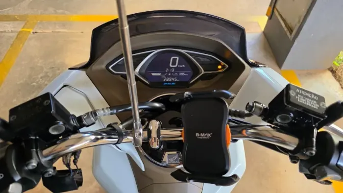 Honda PCX DLX ABS 2021/2021, Branco Pérola/caramelo, pronta para uso!