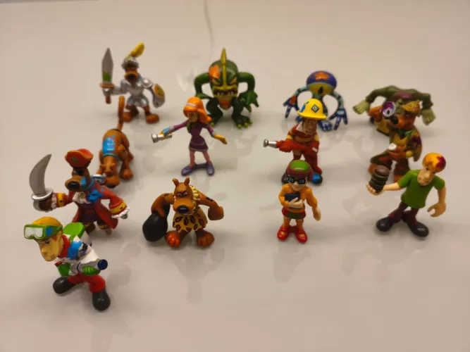 Coleção Scooby-Doo miniaturas 