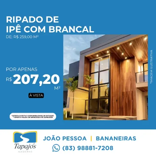 Ripado de Ipê na Tapajós Madeiras
