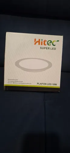 Luminária Super Led redonda 18W - Branca frio