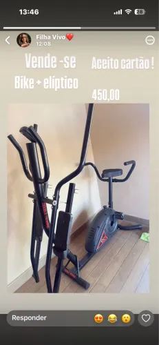 Bicicleta +Eliptico